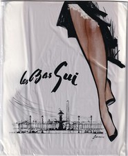 Bas nylon couture Gui "211 cristal" Manille. T 1 - 8½. Fully Fashioned Stockings