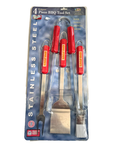 Four piece bbq grill - grill, set