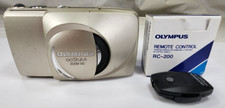 Olympus Stylus Zoom 140 Film Point & Shoot 35mm 38-140mm SEE CONDITION w/ Remote