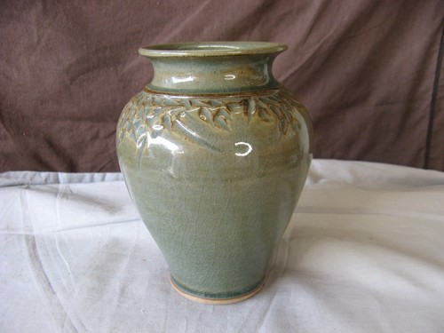 Joli vase céramique - , fabienne