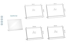 L Support Format Paysage A3 A4