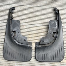 Genuine pair Audi A2 2000-2005 Rear Mudflaps - OS & NS with clips