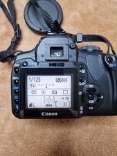 Canon EOS 400D DSLR Camera Body Only  Battery and flash card 128mb