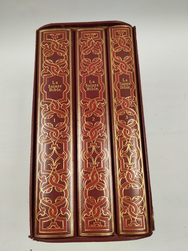 Sainte bible coffret 3 - coffret,
