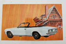 1966 Chevrolet Corvair Corsa Convertible Postcard 66 Chevy 