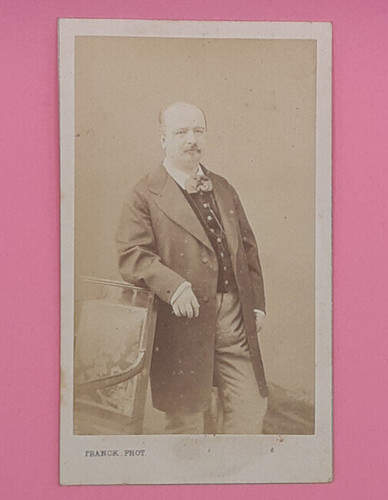 Photo cdv homme - cdv, debout