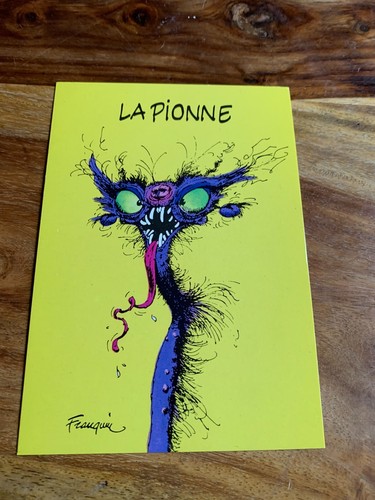 Carte postale 15x10 franquin - postale,