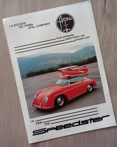 Apal porsche 356 speedster - porsche,
