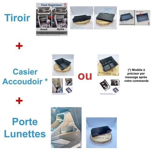 Lot porte lunettes - porte, +