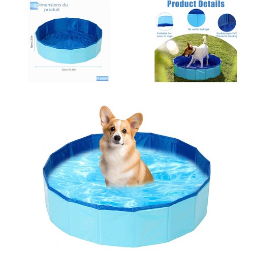 Piscine pliable pour chiens - piscine,