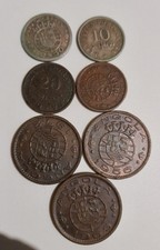 Lot de 7 pièces anciennes