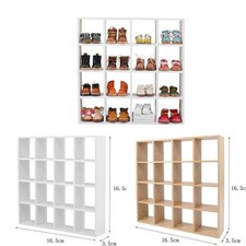 12th Dollhouse Wood Shoes Rack And Shelf Mianiture Furniture Toys