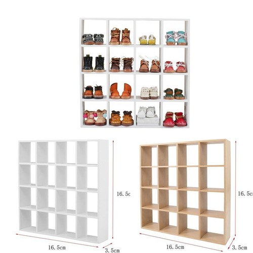 12th dollhouse wood shoes - wood,