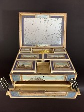 Antique Painted Work Box