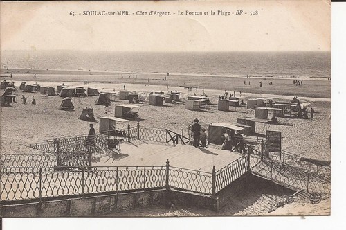 Cpa soulac sur - soulac,