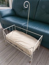 ANCIEN LIT CAGE en METAL pour