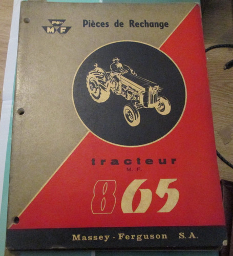 Massey ferguson 865 1959 - ferguson,