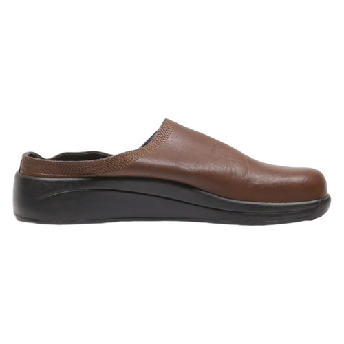 Tatami sabots cuir marron - cuir,