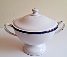 Soupière à oreilles pot à