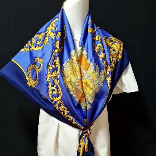 Rare vintage hermes silk - rare, scarf