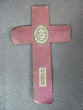 Paper RELIQUARY: WOOD OF THE HAZELNUT TREE OF THE APPARITION.