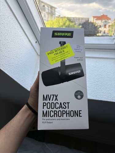 Shure mv7 usb micro studio - shure,