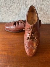 John Lobb chaussure Ghillie Brun fonce femme 36 neuves