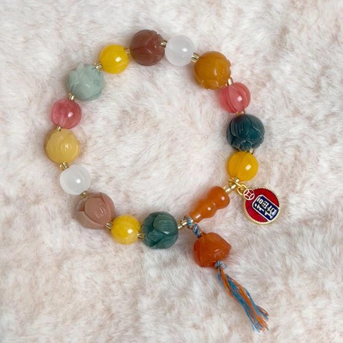 Bodhi lotus bracelet - bracelet, bijoux