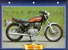 Fiche Moto : YAMAHA SR 500