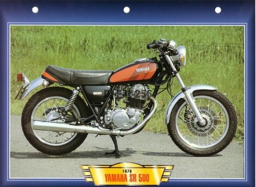 Fiche moto yamaha sr - moto,