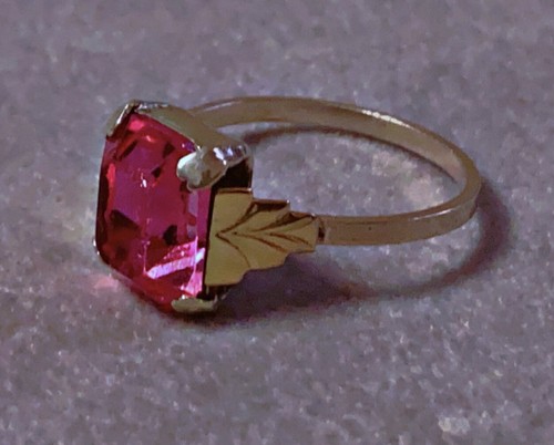 Ancienne bague argent - , vermeil