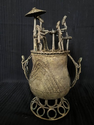 Pot ashanti kuduo - ashanti, ghana