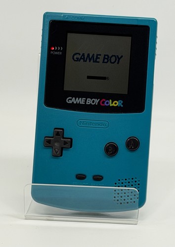 Gameboy color console teal - gameboy,