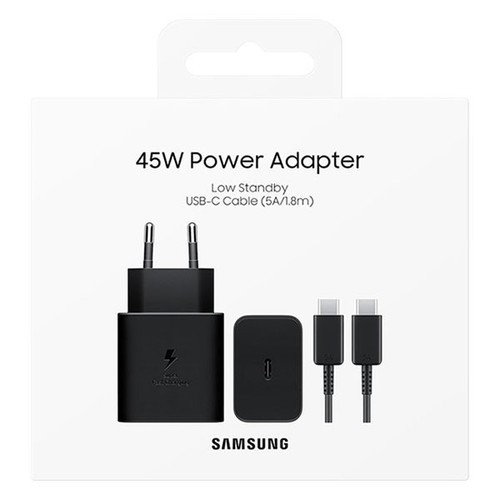 45w usb chargeur samsung - 45w,