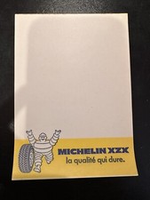 Rare Petit Carnet Publicitaire Bloc Note Station Essence Michelin Garage Vintage