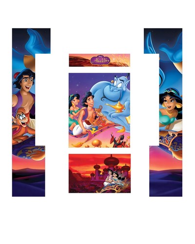 Stickers dartboards mural - stickers,