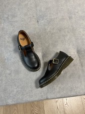 Dr. Martens Polley Smooth Mary Janes Punk Shoes Boots AW501 CL 03W 4 37 6