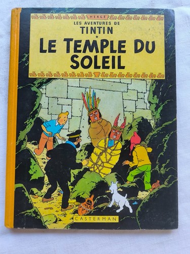 Tintin ancienne temple - ancienne, le