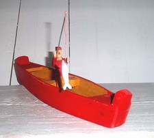 barque pêcheur jouet ancien