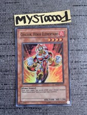 Yu-gi-oh! Card Elemental Hero Heat PP02-FR007 Super Rare Used VF