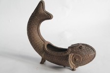 Encensoir Poisson Koï bronze Chine (69575)