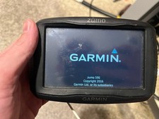 Used Garmin Zumo 595LM (Lifetime Maps) Motorcycle / Harley GPS Navigation
