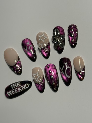 Press handmade the weeknd - on,