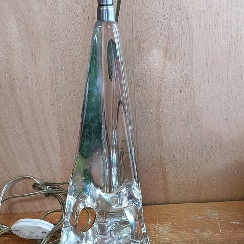 Pied lampe cristal - pied, cristal/verre