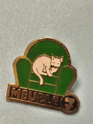 Vintage pin meuble - vintage, chat