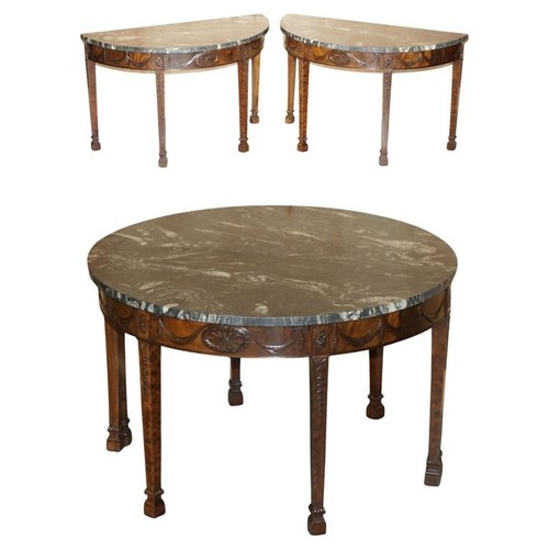 Pair 19th century mahogany - century,