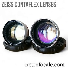 🖤Zeiss Contaflex Pro Tessar and Pantar 85 / 70mm 🖤 Retrofocale.com