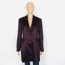 Your 6th Sense Long Designer Veste Blazer Taille Eur 38 US 8 UK 10