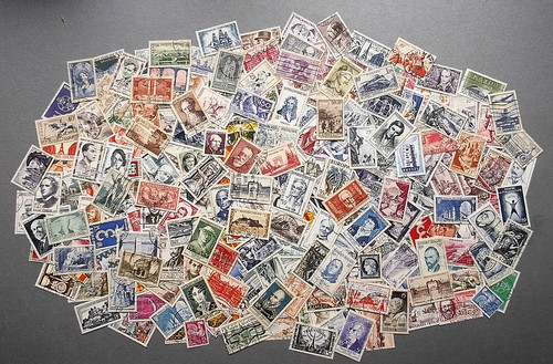 Lot collection timbres france - collection,