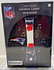 Sporticulture Team Pride NFL Magma Lamp w Bluetooth Speaker New England Patriots